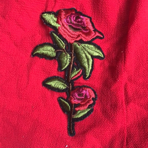 Beautiful Red Off the shoulder top! - Picture 2 of 3